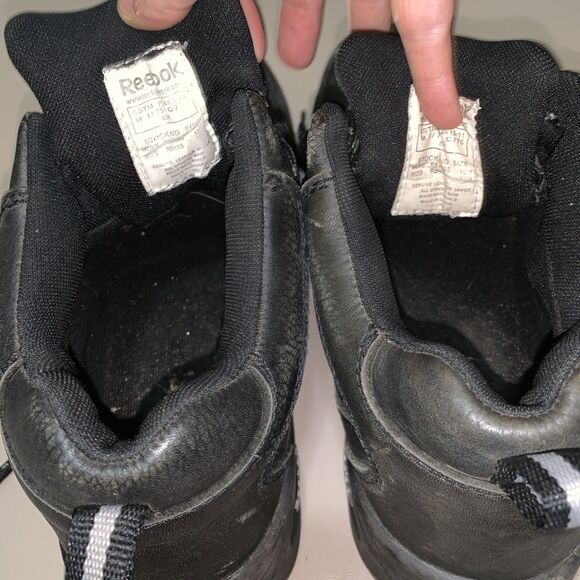 Reebok Tiahawk Work Boots Black Waterproof Mens Size 10 Black - Picture 5 of 7